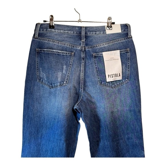 Pistola Charlie High Rise Classic Straight Ankle NWT - Picture 6 of 7